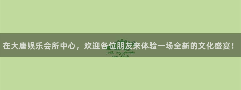 AB娱乐：在大唐娱乐会所中心，欢迎各位朋友来体验一场全新的文化盛宴！